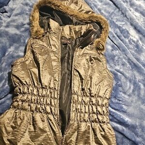 Cowgirl Tuff Shimmering Brown Puffer Jacket